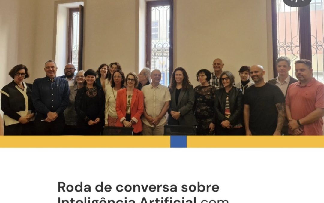 Roda de conversa sobre Inteligência Artificial com a Ministra do MGI, Esther Dweck, realizada no Colégio Brasileiro de Altos Estudos (CBAE UFRJ)